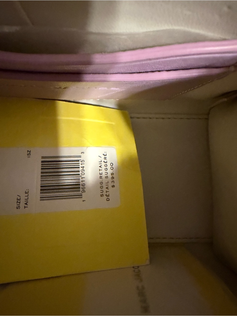 Marc Jacob’s Lavender Faux-Shearling Top-Handle Bag - Picture 6 of 9